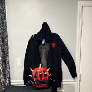 Disney Her Universe Star Wars Darth Maul Bag and Cardigan set